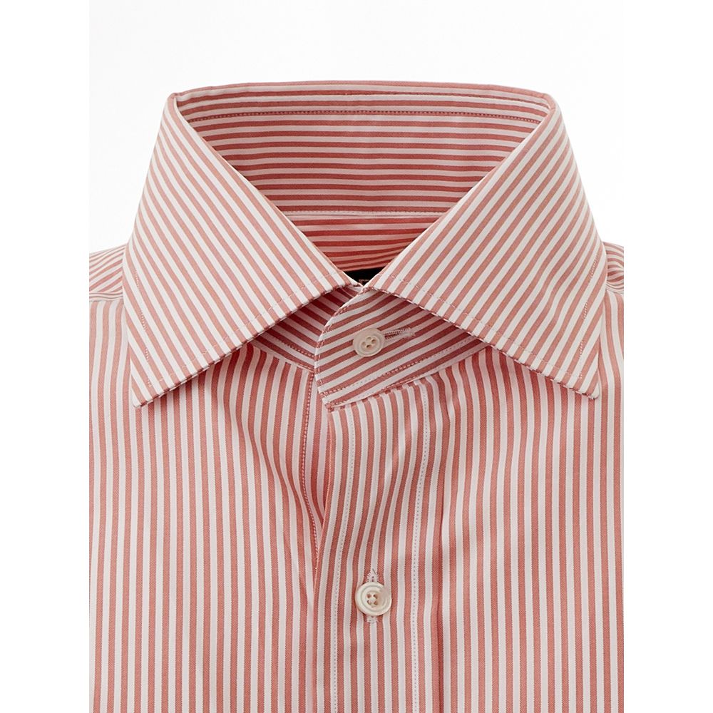 Tom Ford Elegant Pink Cotton Shirt for Men