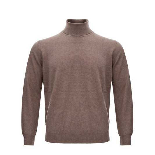 KANGRA Elegant Brown Woolen Sweater for Men