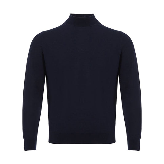 Colombo Elegant Blue Cashmere Sweater for Men