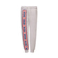 GCDS Chic White Cotton Trousers for Elevated Style