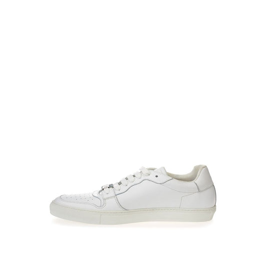 Roberto Cavalli Elegance Meets Comfort White Sneakers
