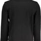 Hugo Boss Sleek Long-Sleeved Zip Sweater in Black