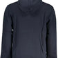 Hugo Boss Sleek Hooded Sweatshirt in Rich Blue