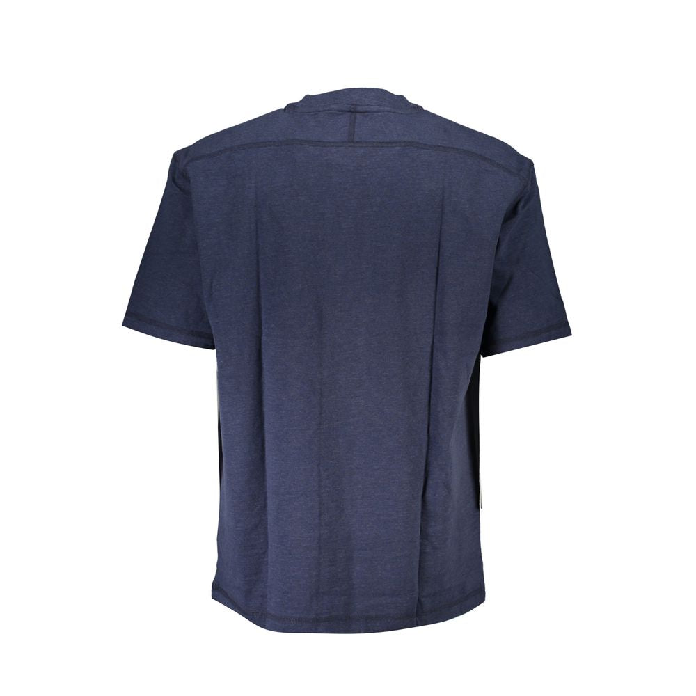Hugo Boss Blue Cotton T-Shirt