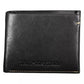 La Martina Sleek Black Leather Wallet for the Modern Man
