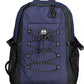 La Martina Elegant Blue Contrast Detail Backpack