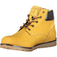 Levi's Sunset Yellow Ankle Boots with Lace-Up Detail