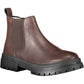 Levi's Chic Brown Ankle Boots with Side Elastic Detail