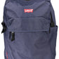 Levi's Chic Blue Urban Backpack with Embroidered Logo