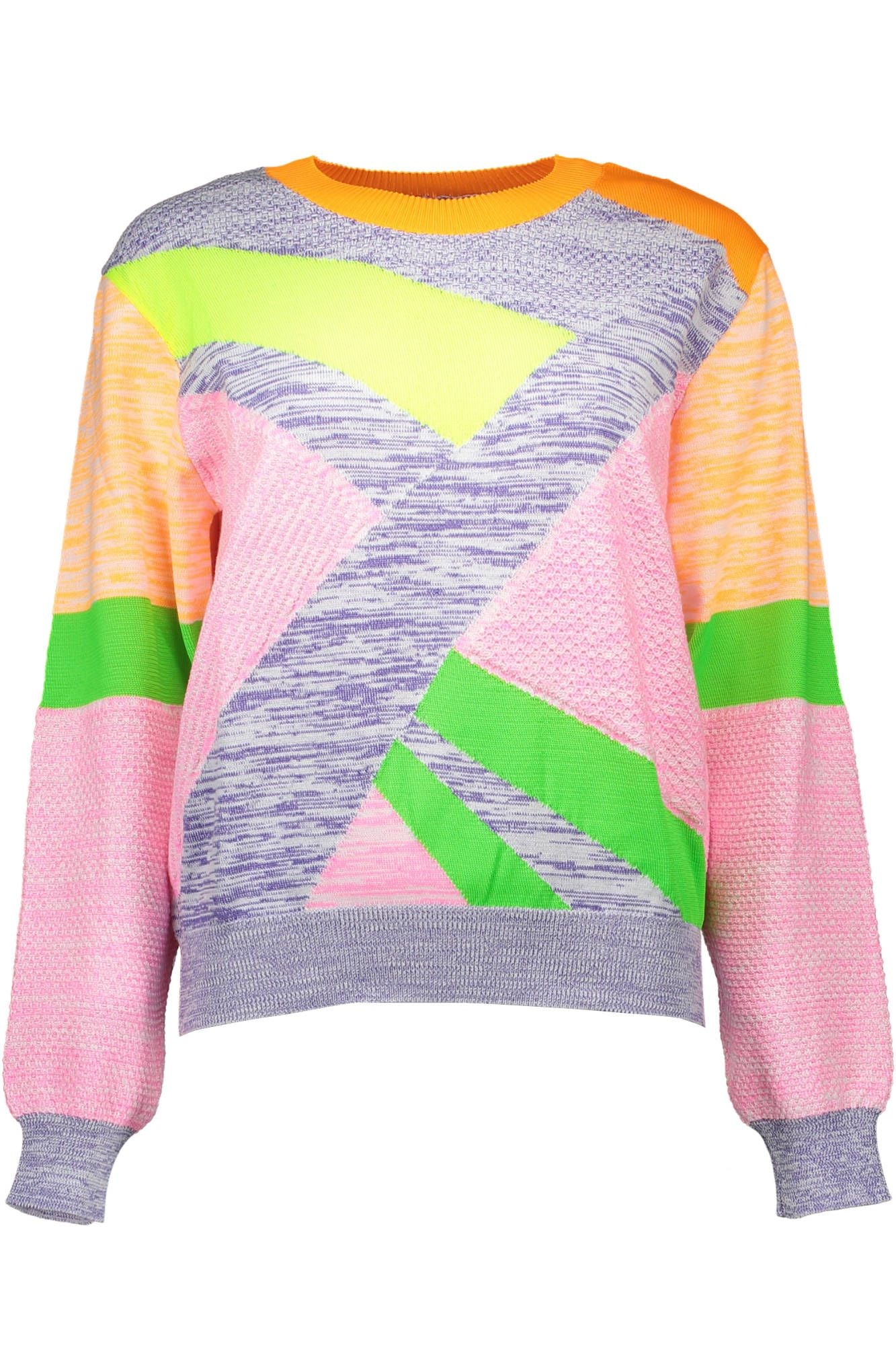 Love Moschino Chic Multicolor Logo Sweater