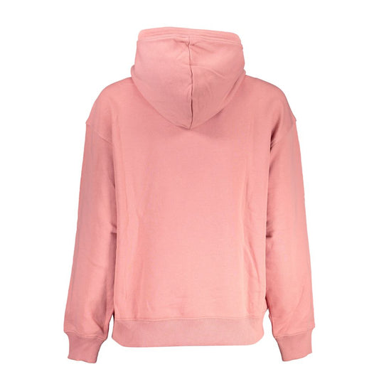 Napapijri Chic Pink Hooded Cotton Sweatshirt