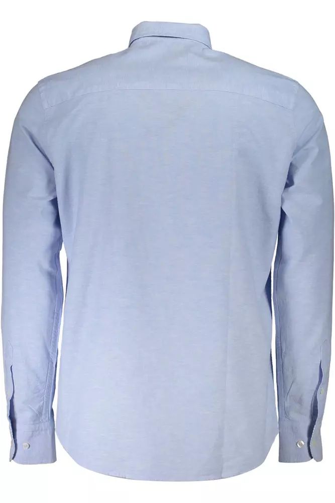 North Sails Elegant Light Blue Cotton Shirt for Men