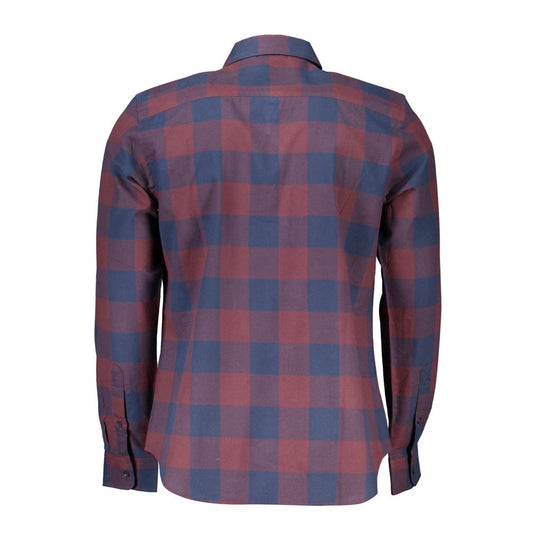 North Sails Chic Checked Long Sleeve Shirt in Pink