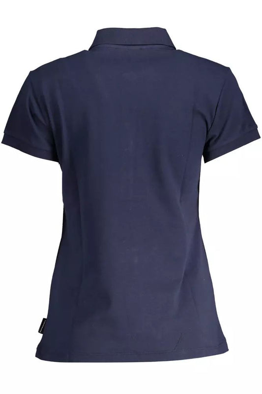 North Sails Elegant Short Sleeve Polo Shirt in Blue