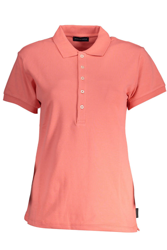 North Sails Chic Pink Polo - Organic Cotton Blend