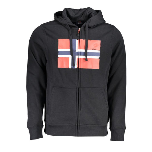 Norway 1963 Black Cotton Sweater