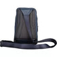 Piquadro Sleek Blue Leather Shoulder Laptop Bag