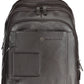 Piquadro Elegant Leather Backpack with Laptop Compartment