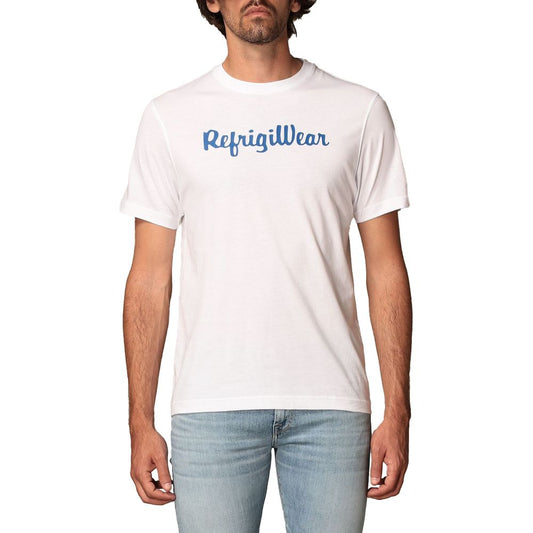 Refrigiwear White Cotton T-Shirt