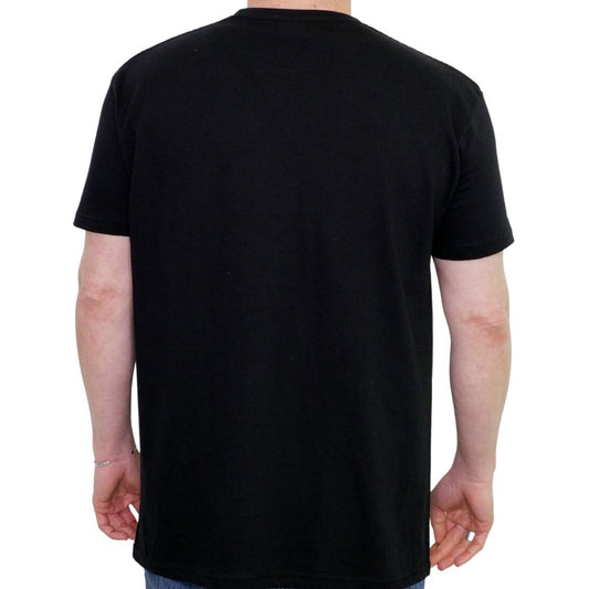 North Sails Embossed Logo Cotton Tee in Timeless Black