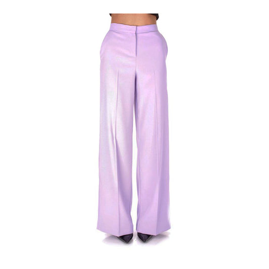 PINKO Elegant High-Waist Crepe Trousers