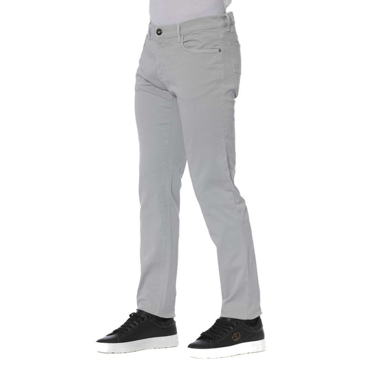 Trussardi Jeans Elegant Gray Cotton Stretch Jeans