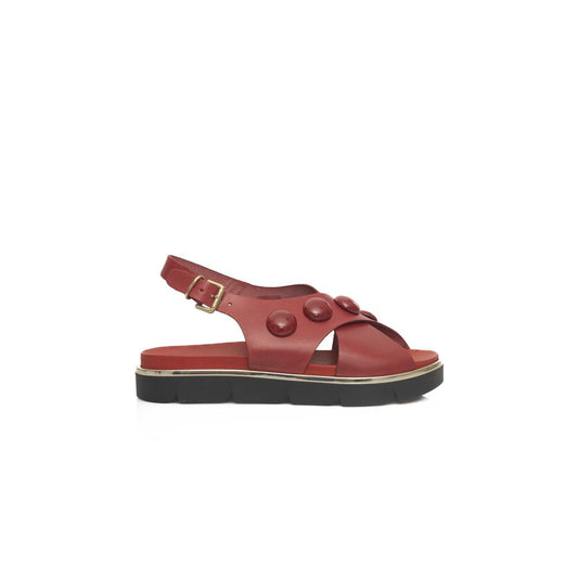 Cerruti 1881 Red COW Leather Sandal