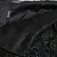 Dolce & Gabbana Black Crystal-Embellished Runway Skirt