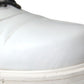 Dolce & Gabbana Pristine White Italian Ankle Boots