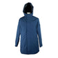 Refrigiwear Stylish Men's Long Hooded Jacket in Blue