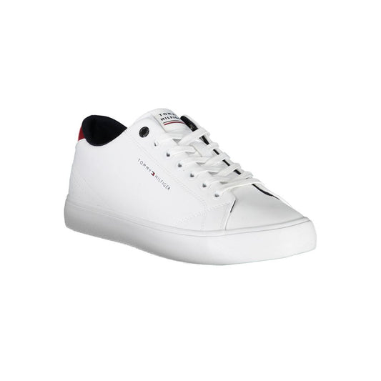 Tommy Hilfiger Eco-Conscious Lace-Up Sneakers with Contrast Details