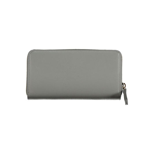Tommy Hilfiger Chic Gray Polyethylene Compact Wallet