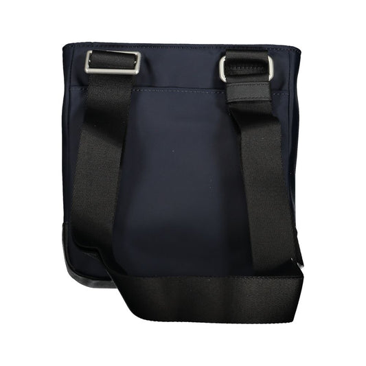 Tommy Hilfiger Sleek Blue Shoulder Bag with Contrasting Details