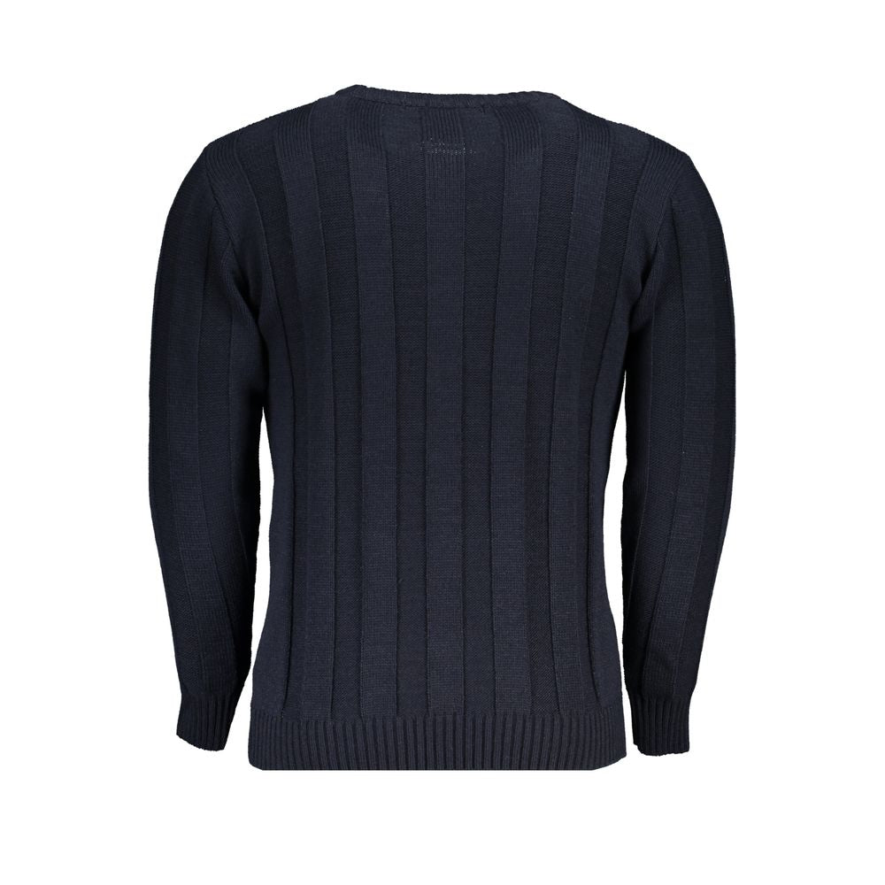 U.S. Grand Polo Blue Fabric Sweater