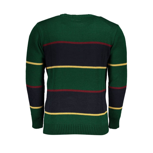 U.S. Grand Polo Green Fabric Sweater