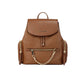 Michael Kors Jet Set Medium Luggage Leather Chain Shoulder Backpack Bag