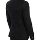Dolce & Gabbana Black silk slim fit blazer
