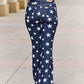 Judy Blue Janelle Full Size High Waist Star Print Flare Jeans