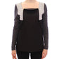 KAALE SUKTAE Black Gray Longsleeve Pullover Sweater