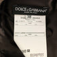 Dolce & Gabbana Brown Floral Silk Straight Full Skirt
