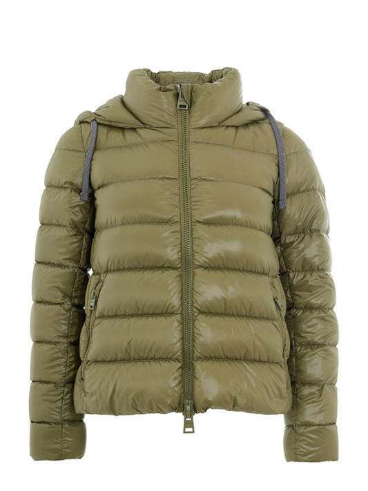 Herno Ultralight Quilted Green Jacket