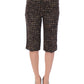 Dolce & Gabbana Multicolor Wool Shorts Pants