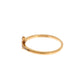 Nialaya Gold 925 Silver Ring