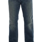 Acht Blue Wash Cotton Denim Regular Fit Jeans