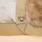 Dolce & Gabbana Beige MINK Fur Scarf Foulard Neck Wrap