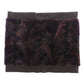 Dolce & Gabbana Exquisite Purple MINK Fur Scarf Wrap