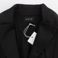 Exte Elegant Black Stretch Blazer Jacket