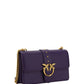 PINKO Elegant Purple Mini Shoulder Bag with Gold Accents