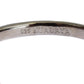 Nialaya Gray Rhodium 925 Silver Bangle Bracelet