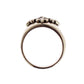 Nialaya Exquisite Silver Statement Ring for Men